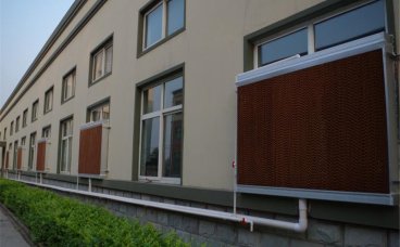 厂房通风湿帘降温工程