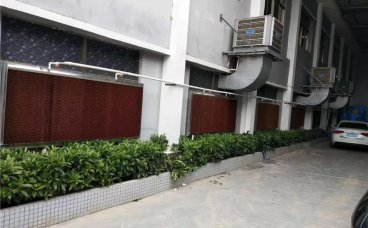 厂房通风湿帘降温工程5